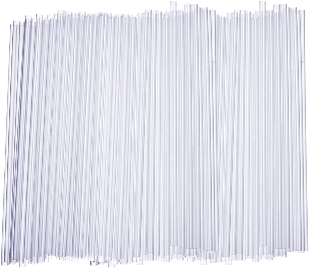 7-75-inch-clear-plastic-drinking-straws-250-count-disposable-straws-for-cocktails-beverages-and-parties