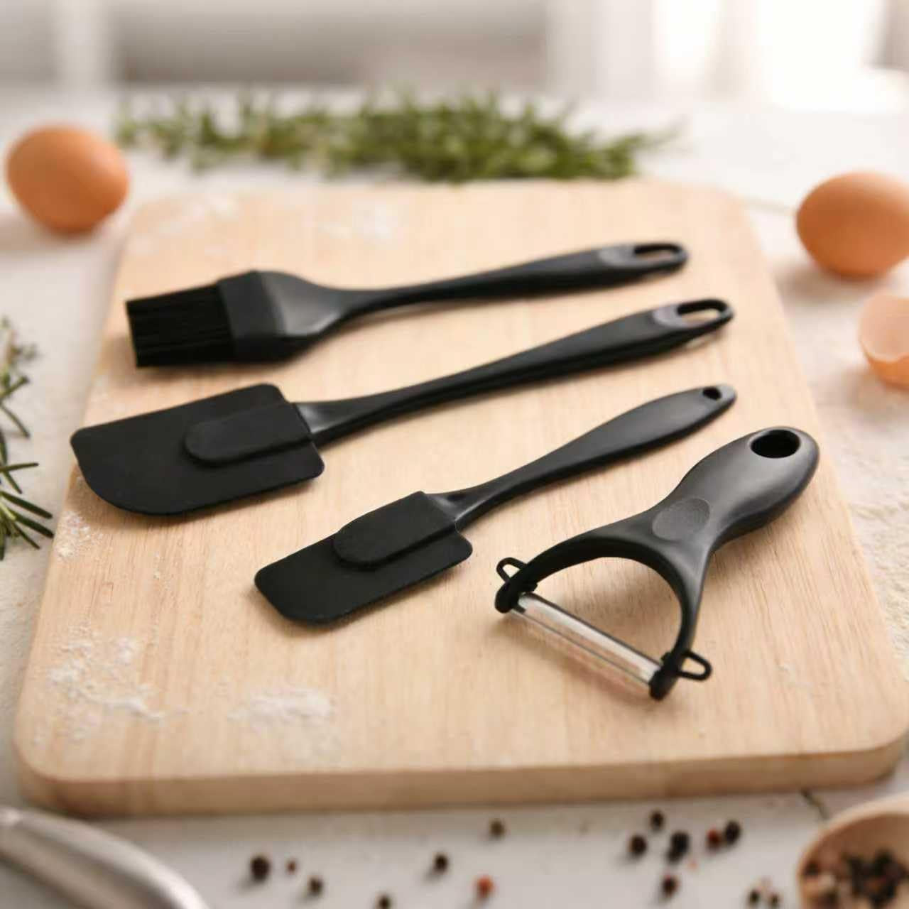 19-piece-stainless-steel-kitchen-knife-set-built-in-knife-sharpener-dishwasher-safe-ergonomic-non-slip-handles-6-steak-knives-black