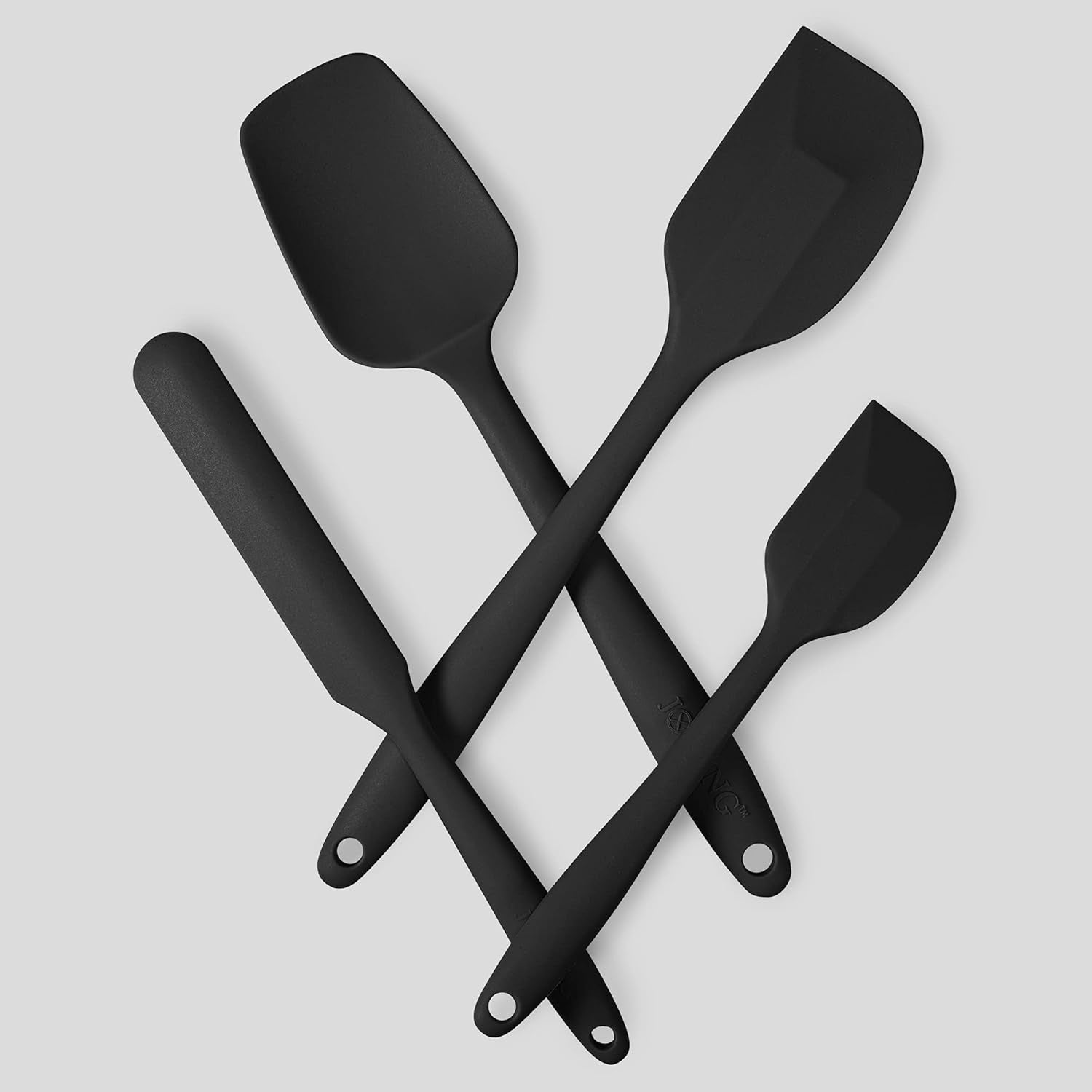 4-piece-silicone-spatula-set-with-stainless-steel-core-black