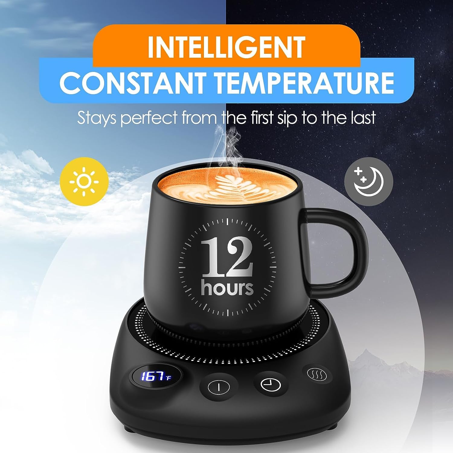 coffee-mug-warmer-fastest-heating-highest-temperature-coffee-cup-warmer-for-desk-auto-shut-off-4-temp-settings-1-12h-timer-smart-electric-mug-candle-warmer-for-coffee-tea-black