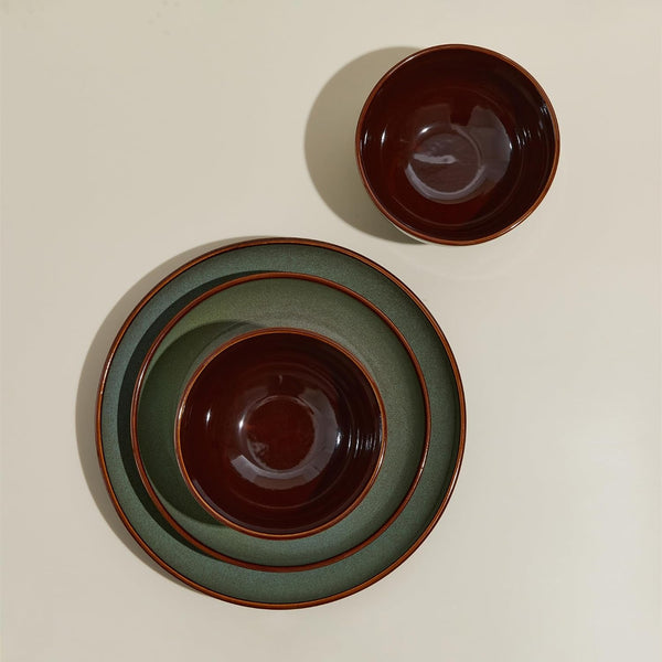 Ceramic Dinnerware Sets for 8, 32Pcs Plates and Bowls Sets Dish Set3