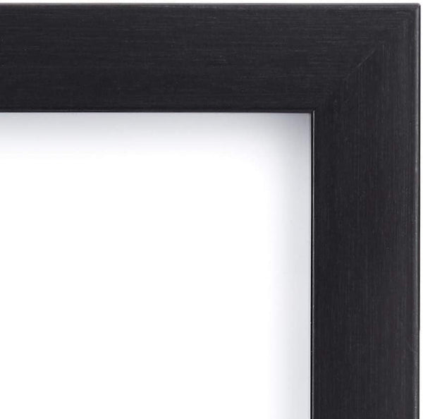 Rectangular Picture Frame Set for Wall Hanging or Tabletop Display, 5 X 7 In, Black, Horizontal and Vertical Formats, 5-Pack5