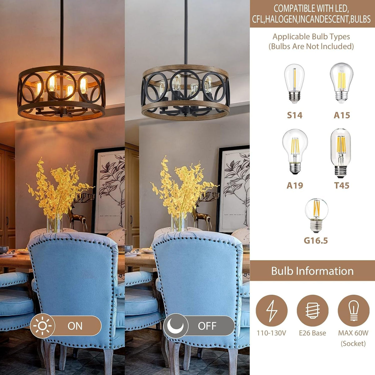 black-dining-room-light-fixtures-modern-farmhouse-chandelier-for-dining-room-living-room-kitchen-16-drum-metal-black-and-wood-grain-finish-4-light-round-hanging-chandelier-pendant