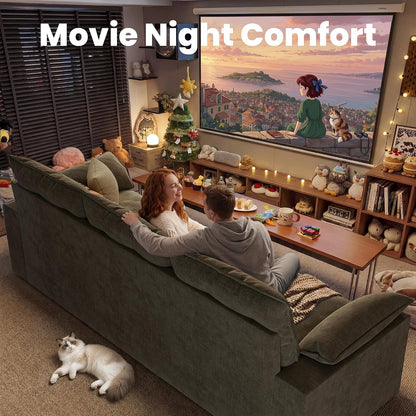 89" Modern Cloud Couches for Living Room, 3 Seater Couch for Small Spaces6