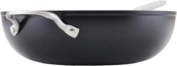 Kitchenaid Hard-Anodized Induction Nonstick Stir Fry Pan/Wok with Helper Handle, 12.25-Inch, Matte Black9