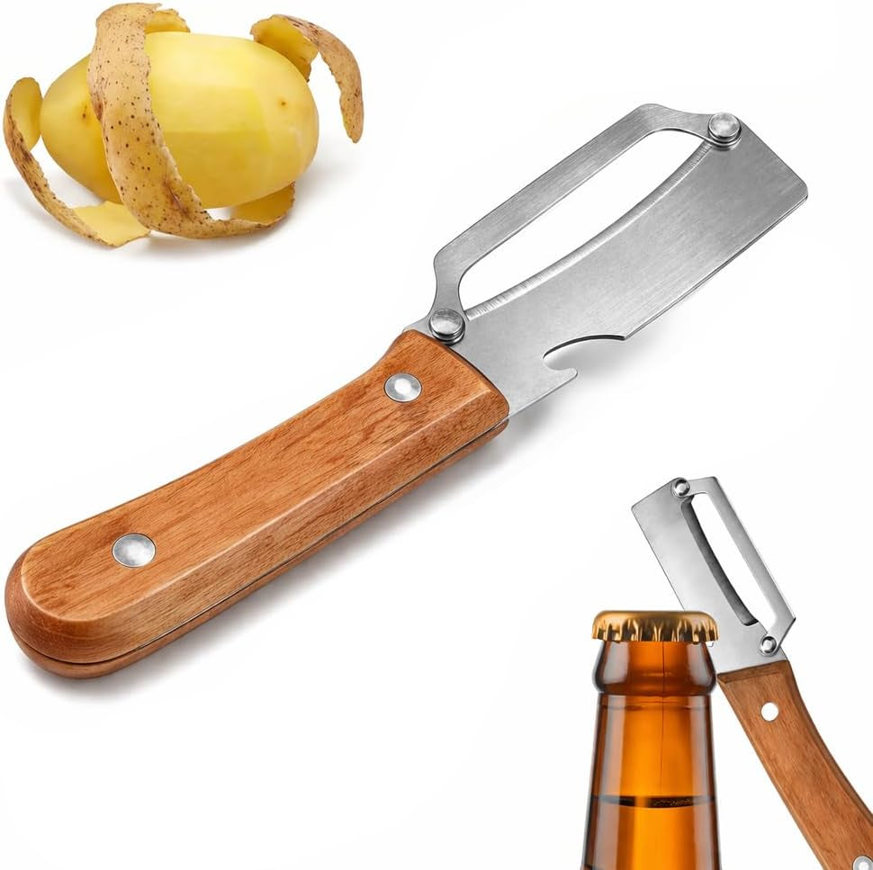 2026-upgrade-vegetable-peeler-with-wooden-handle-stainless-steel-wide-blade-potato-and-carrot-peeler-2-in-1-veggie-peeler-with-bottle-opener-for-kitchen-camping-and-travel-1pcs