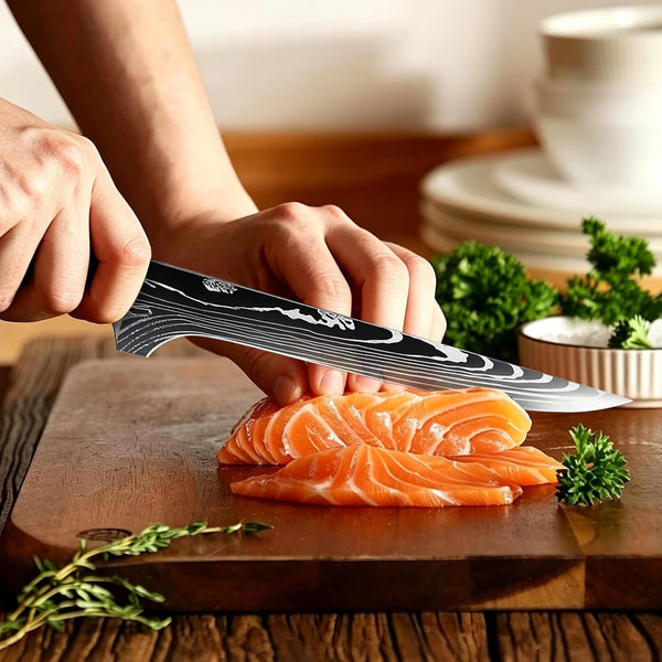 6 Inch Super Sharp Boning & Fillet Deboning Knife (Purple)6