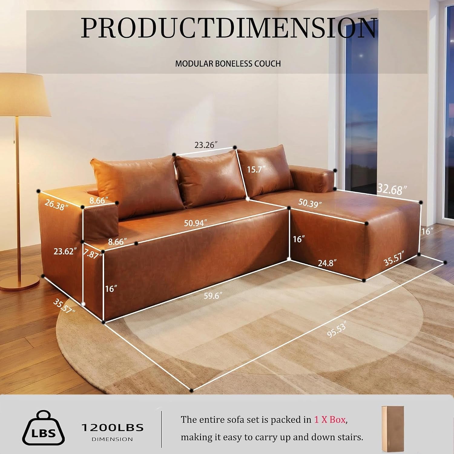 96-l-shaped-sectional-leather-couch-for-living-room-left-facing-modular-compressed-boneless-cloud-sectional-sofa-with-chaise-lounge-boneless-corner-leather-sofa-no-assembly