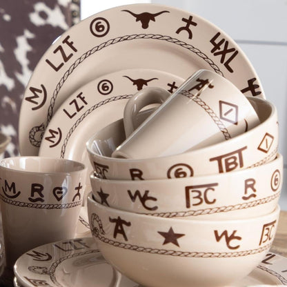 Branded 16 Piece Dinnerware Set5