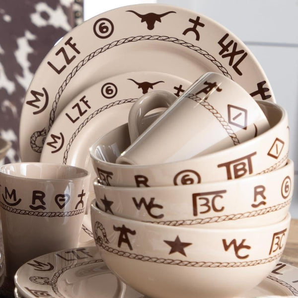 Branded 16 Piece Dinnerware Set5