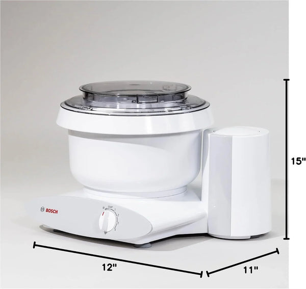 Bosch Universal plus Stand Mixer 500 Watt, 6.5 Quarts with Wire Whips, Dough Hook &  Dough Hook Extender Bundle10