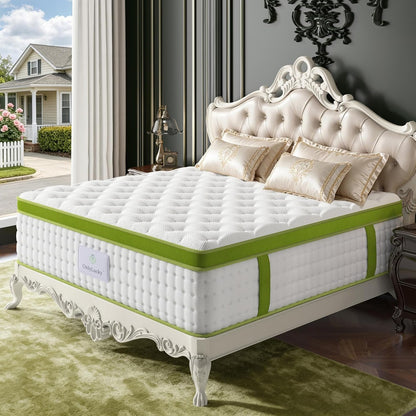 King Size Mattress 14 Inch, Luxury Hybrid King Mattress in a Box1