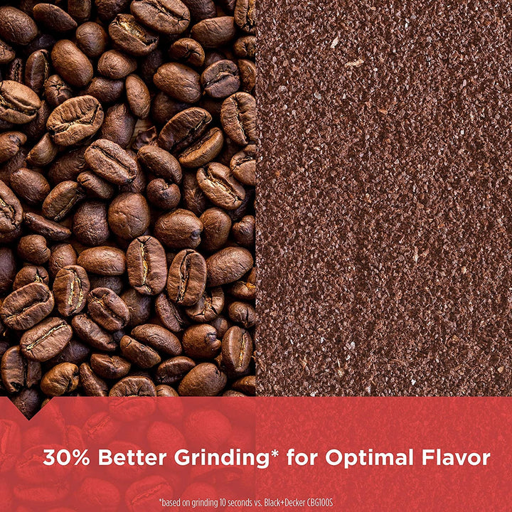 BLACK+DECKER One-Touch Coffee & Spice Grinder with Stainless Steel Blades+2