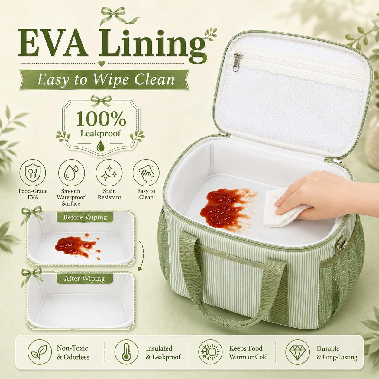 insulated-lunch-box-for-women-cute-corduroy-lunch-bag-with-shoulder-strap-leakproof-wide-open-lunch-tote-for-work-office-school-picnic-green-white-stripes