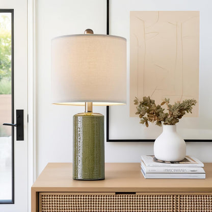 20.25" Small Table Lamps Set of 2 Modern Ceramic Lamps for Living Room Farmhouse Bedside Lamps Boho Lamps for Night Stands Green Bedroom Lamps Side Table Lamps End Table Lamps | Farmhouse Bedside Lamp Boho Lamps for Night Stands Sage Green Bedroom Lamp Side Table Lamps End Table Lamp Mid Century Modern4
