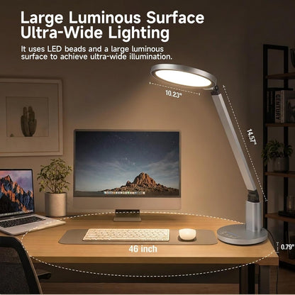 Desk Lamp for Home Office, Eye-Caring Diffused Table Lamp8