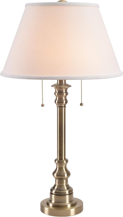 Spyglass Table Lamp with Antique Brass Finish, Classic Style, 30.5" Height, 17" Width, 17" Depth1