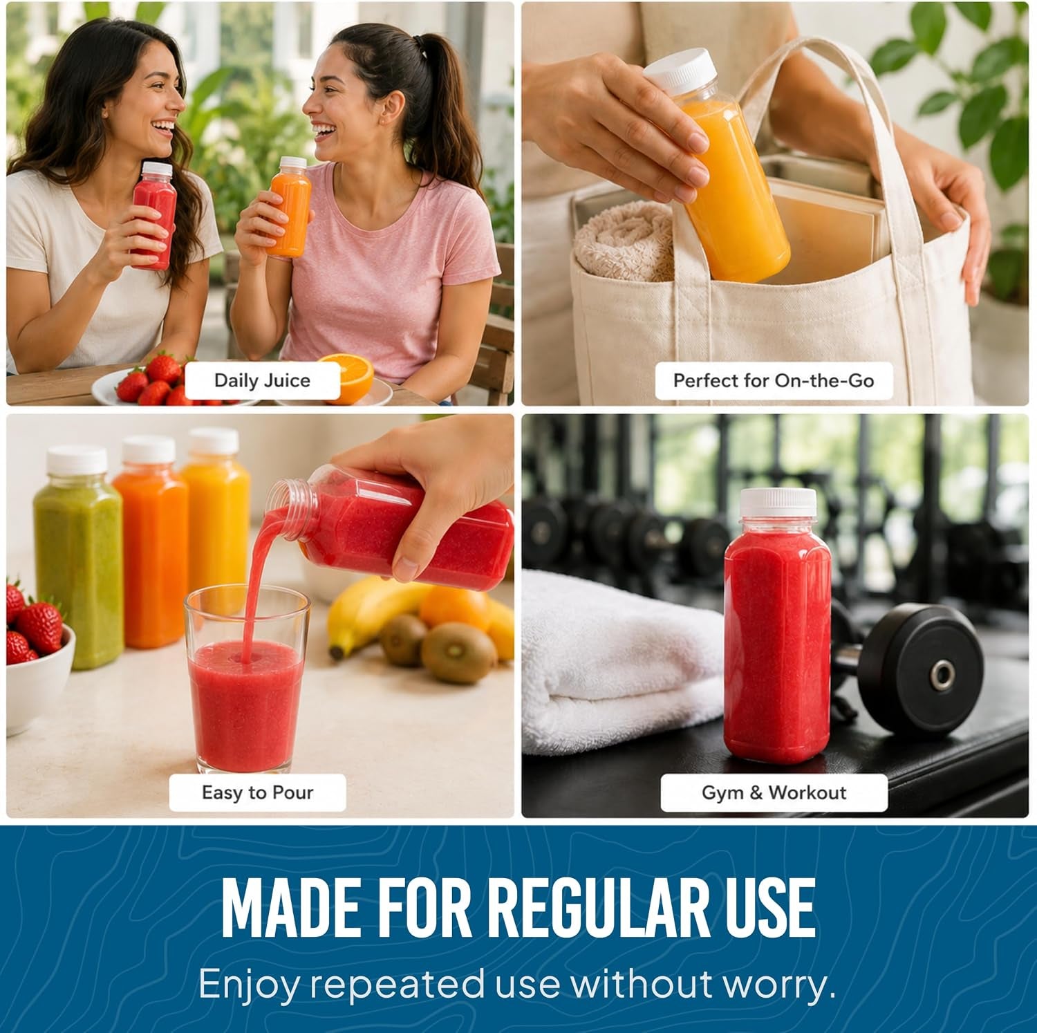 plastic-juice-bottles-with-caps-reusable-juicing-bottles-clear-drink-containers-with-lids-for-juicing-smoothie-and-other-beverages-12oz-6pcs