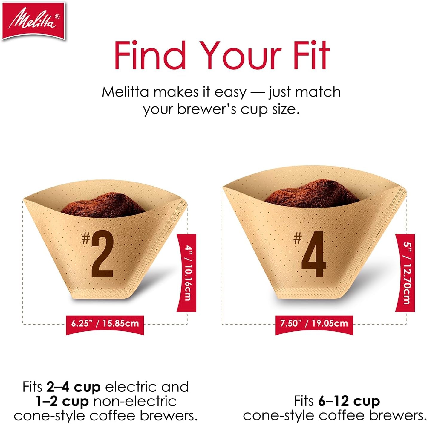 melitta-4-unbleached-coffee-filters-premium-natural-brown-flavor-enhancing-coffee-filters-for-8-12-cup-coffee-makers-kosher-certified-compostable-100-count-pack-of-3