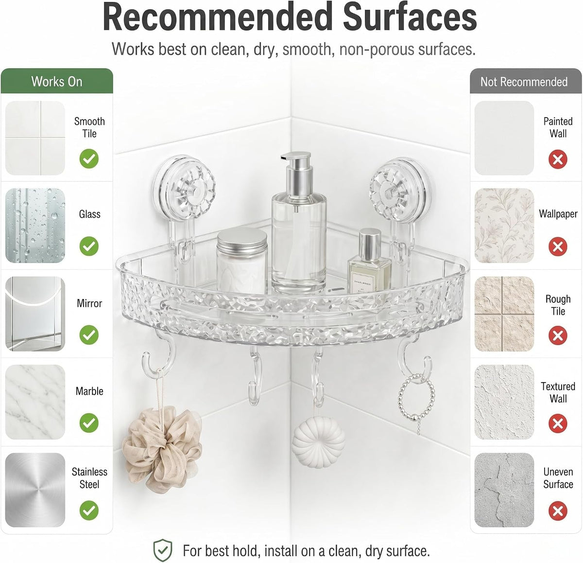 corner-shower-caddy-with-suction-cups-no-drill-corner-shower-shelf-organizer-with-hooks-clear-shower-storage-rack-for-tile-glass-smooth-surfaces-white-clear