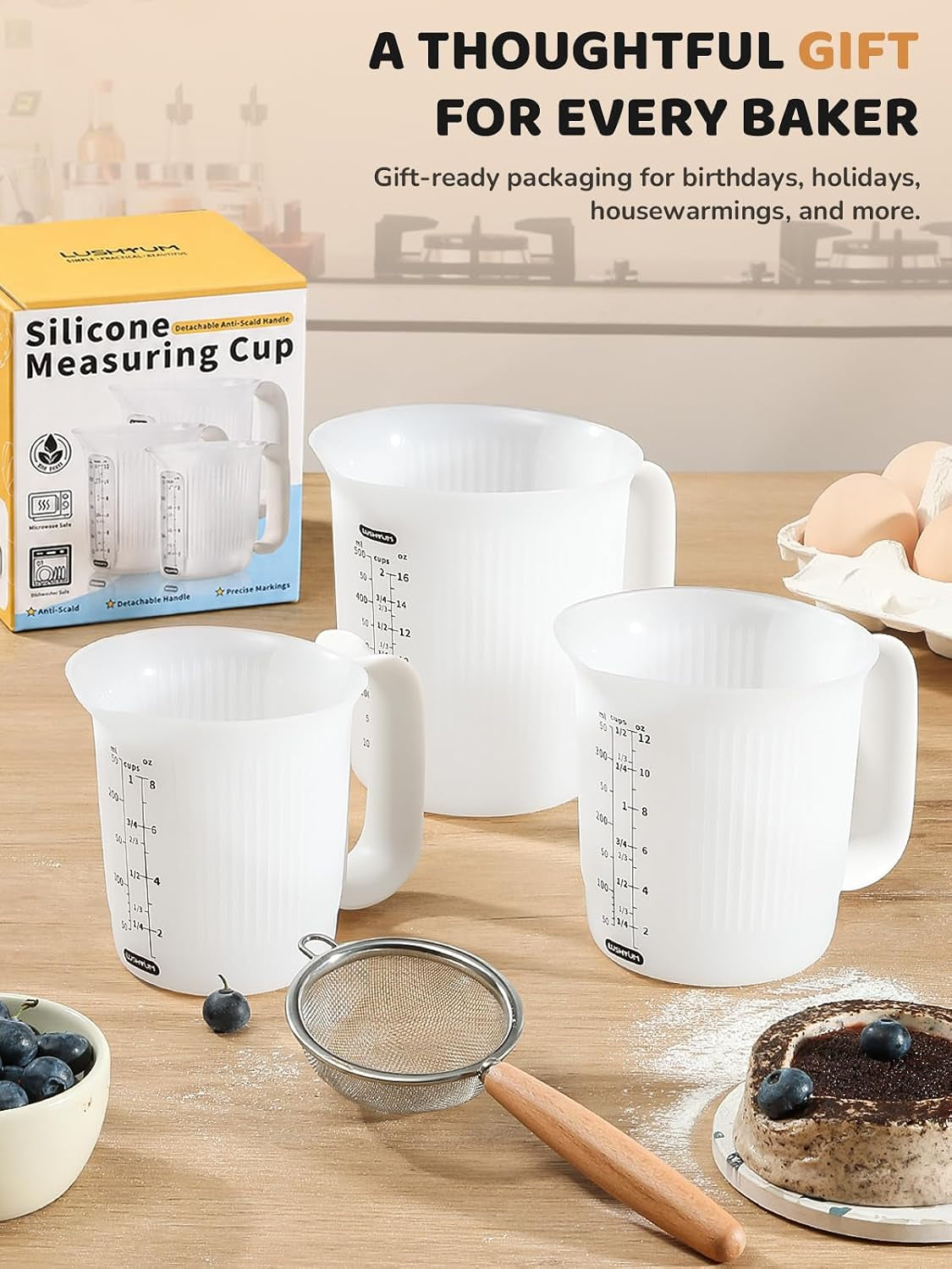 silicone-measuring-cups-for-melting-chocolate-detachable-handles
