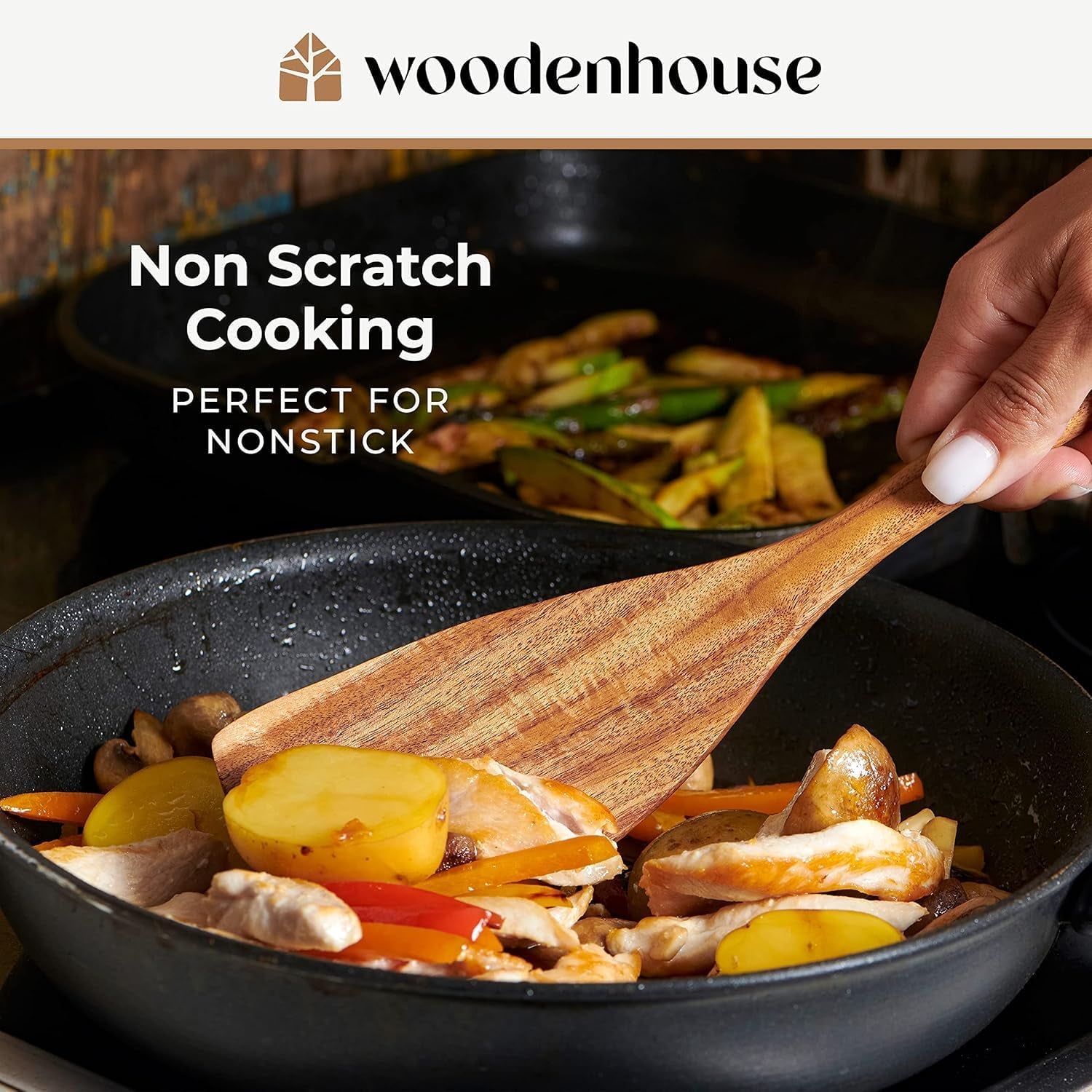 wooden-spoons-for-cooking-10-pcs-teak-wood-utensil-set-for-nonstick-durable-heat-resistant-food-safe-with-ergonomic-handles-kitchen-cookware