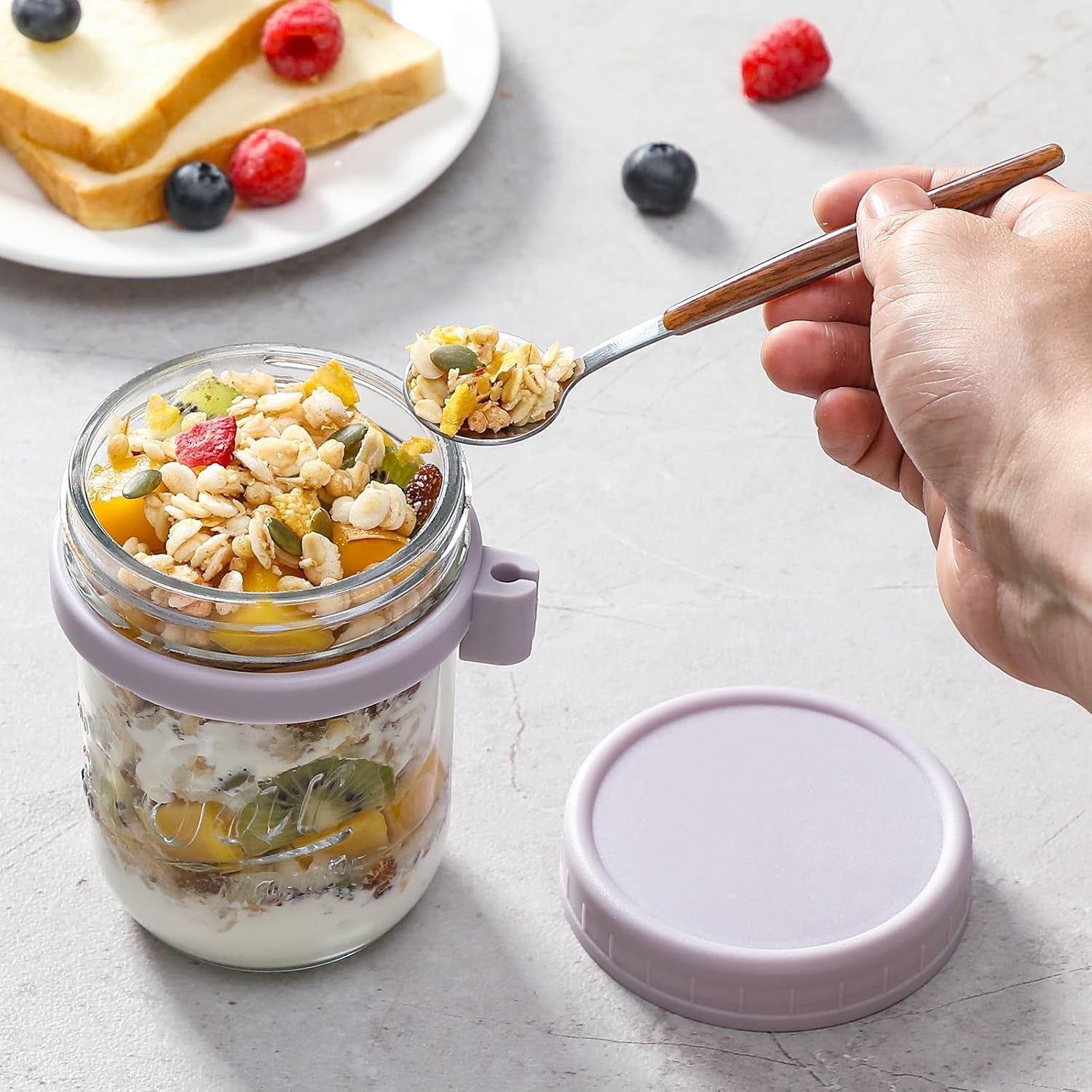6-pack-overnight-oats-containers-with-lids-and-spoons-16-oz-glass-mason-overnight-oats-jars-large-capacity-airtight-jars-for-milk-cereal-fruit
