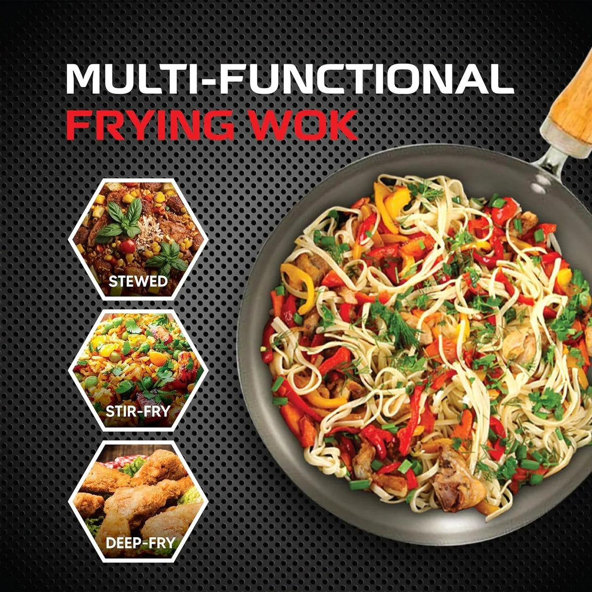 carbon-steel-mini-wok-8-inch-flat-bottom-chinese-stir-fry-pan-with-rubberwood-handle-for-single-serve-stir-fry-fried-rice-noodles-and-asian-cooking