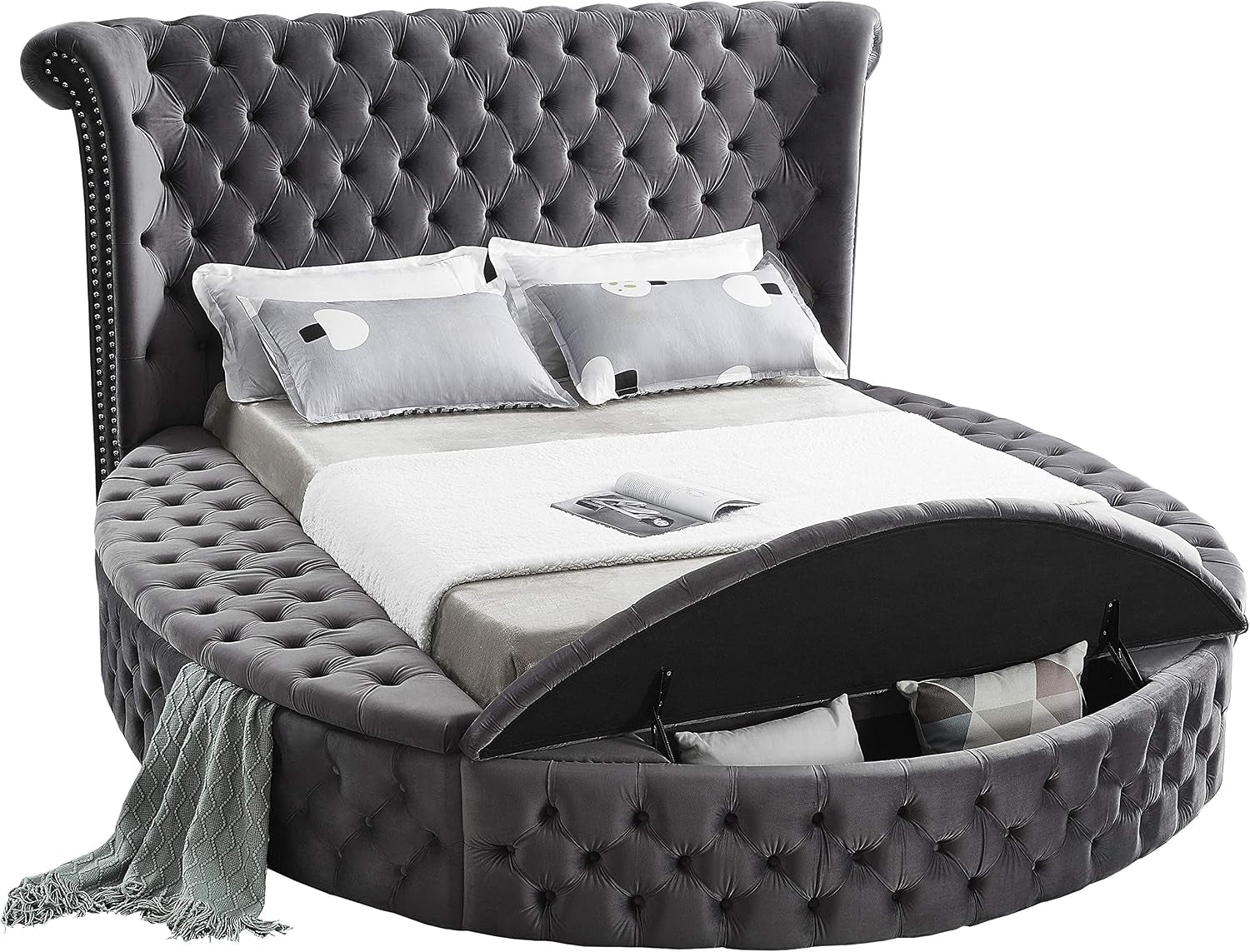 meridian-furniture-luxus-collection-modern-contemporary-round-shaped-velvet-upholstered-bed-with-deep-button-tufting-and-footboard-storage-king-grey