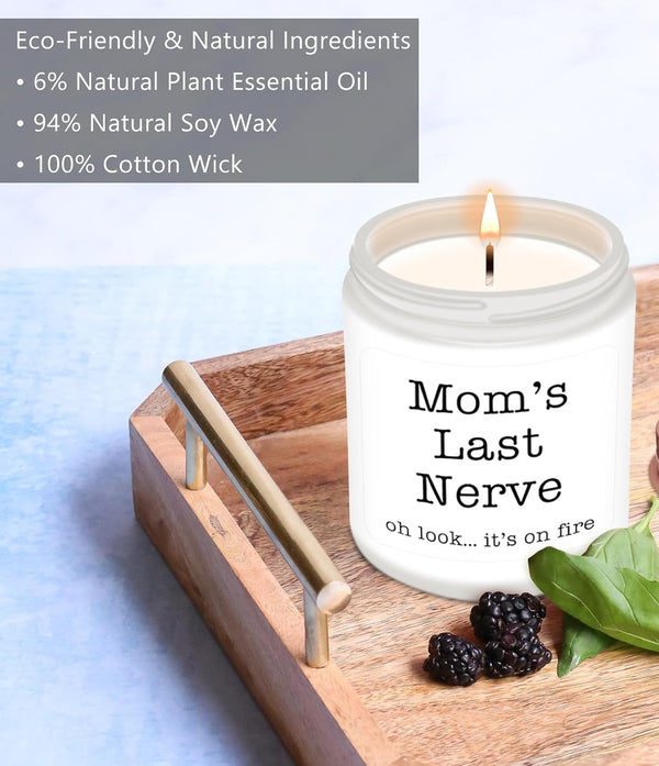 Gifts for Mom from Daughter Son, Best Mom Gifts, Funny Mom, Birthday Thanksgiving for Mom Stepmother Adoptive Mother, Mom'S Last Nerve2