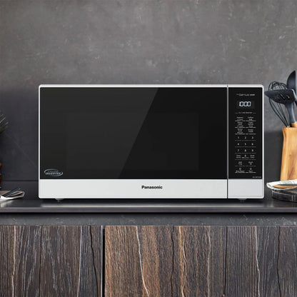Panasonic NN-SN75LW Cu.Ft Cyclonic Inverter Countertop Microwave Oven 1250Watt Power with Genius Sensor Cooking, 1.6 Cft, White13