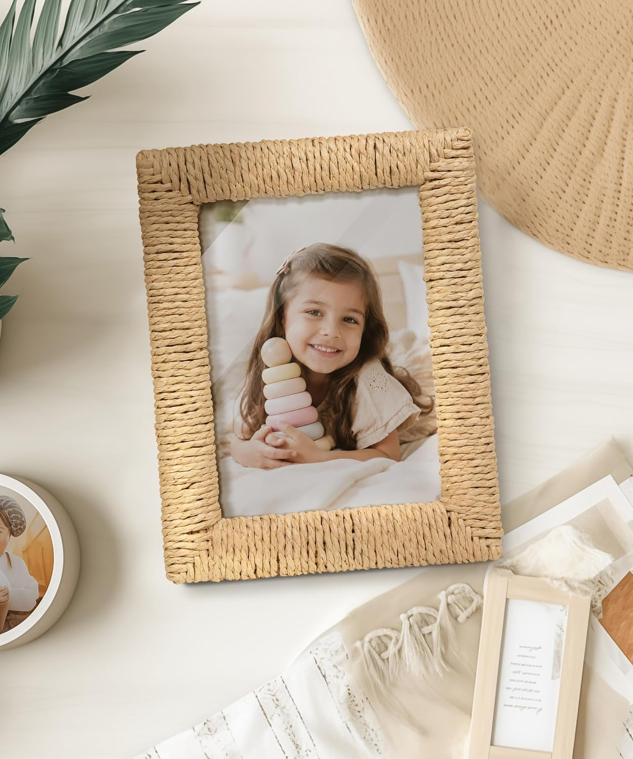 boho-5x7-picture-frame-rattan-photo-frame