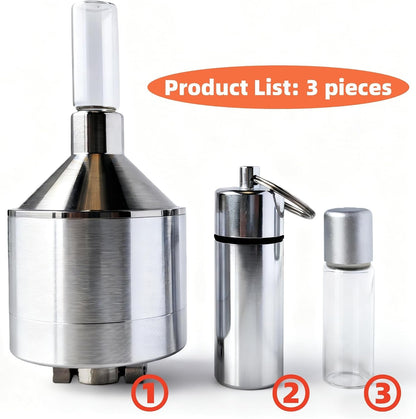 Spice Grinder【Silver】For Kitchen Use Only3