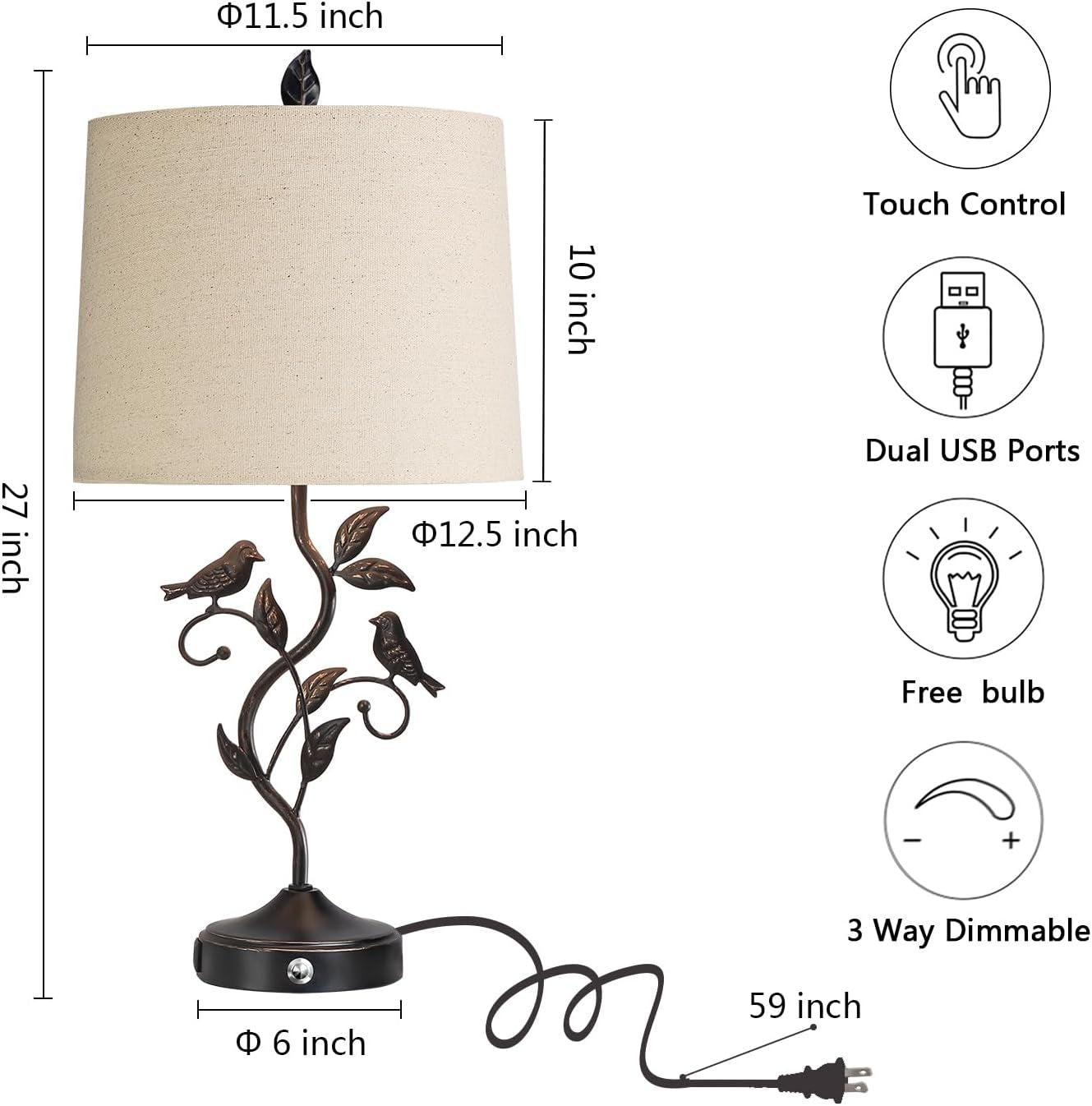 27-touch-farmhouse-bird-table-lamps-for-living-room-with-2-usb-c-a-ports