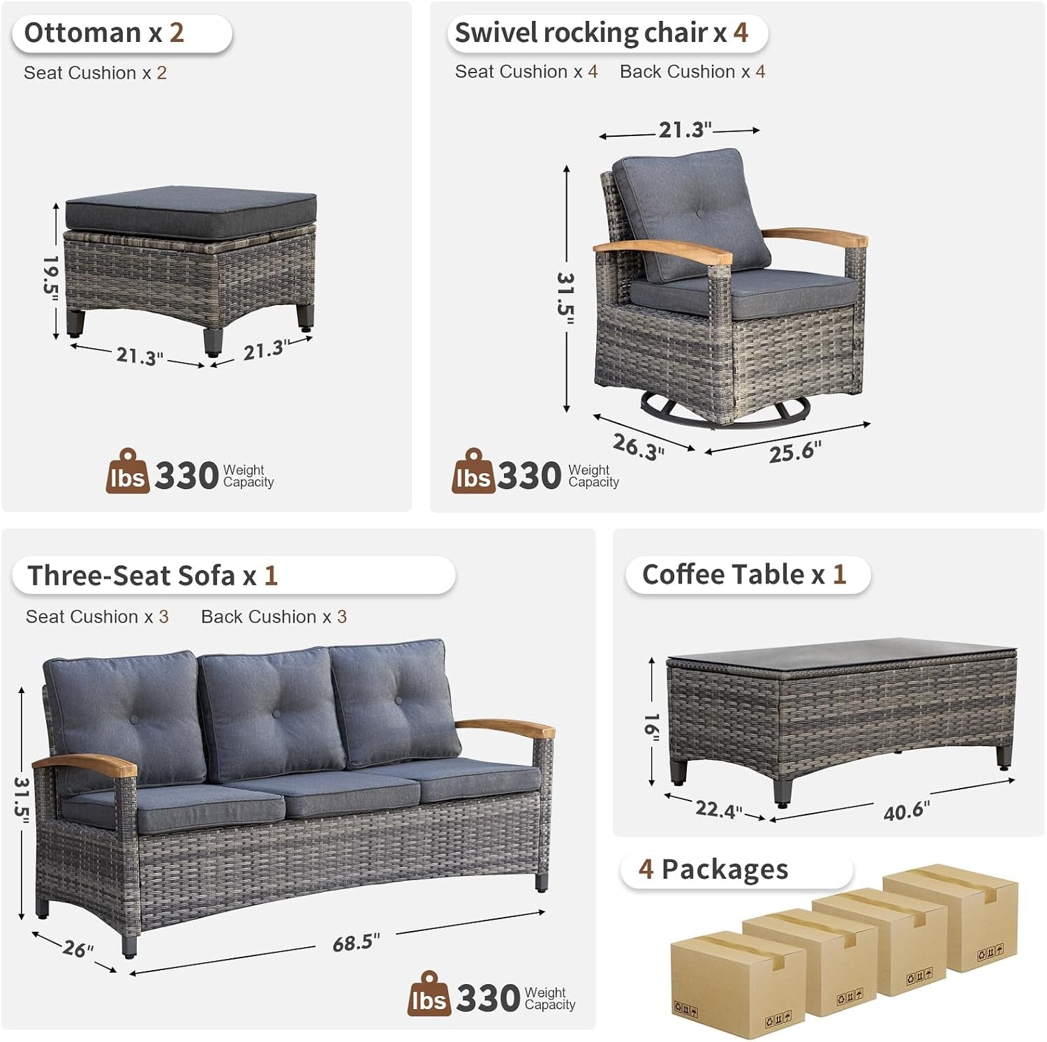 8-pieces-patio-furniture-sets-wicker-patio-conversation-sets-with-4-wood-armrests-swivel-glide-chairs-2-ottoman-3-seat-sofa-and-coffee-table-grey