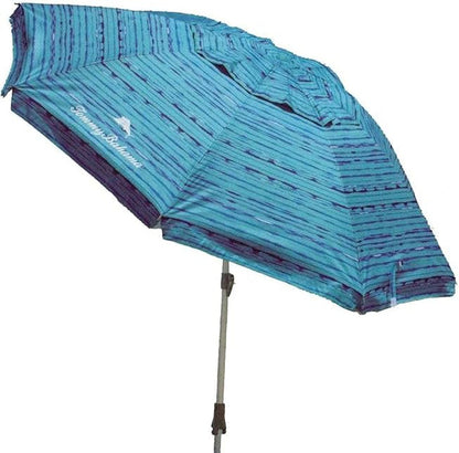 T0MMY BAHAMA 8 Ft Beach Umbrella with Wind Vent and Sand Anchor4