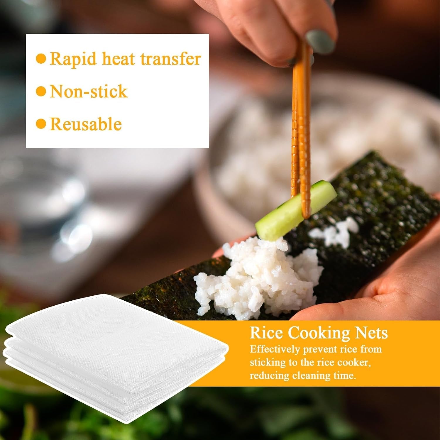 6pcs-rice-net-45-3-39-4-sushi-rice-cooking-net-non-stick-rices-cooker-napkin-reusable-napkin-fine-mesh-cooking-steam-cloth-bamboo-steamer-mat-cloth-for-home-restaurants-camping