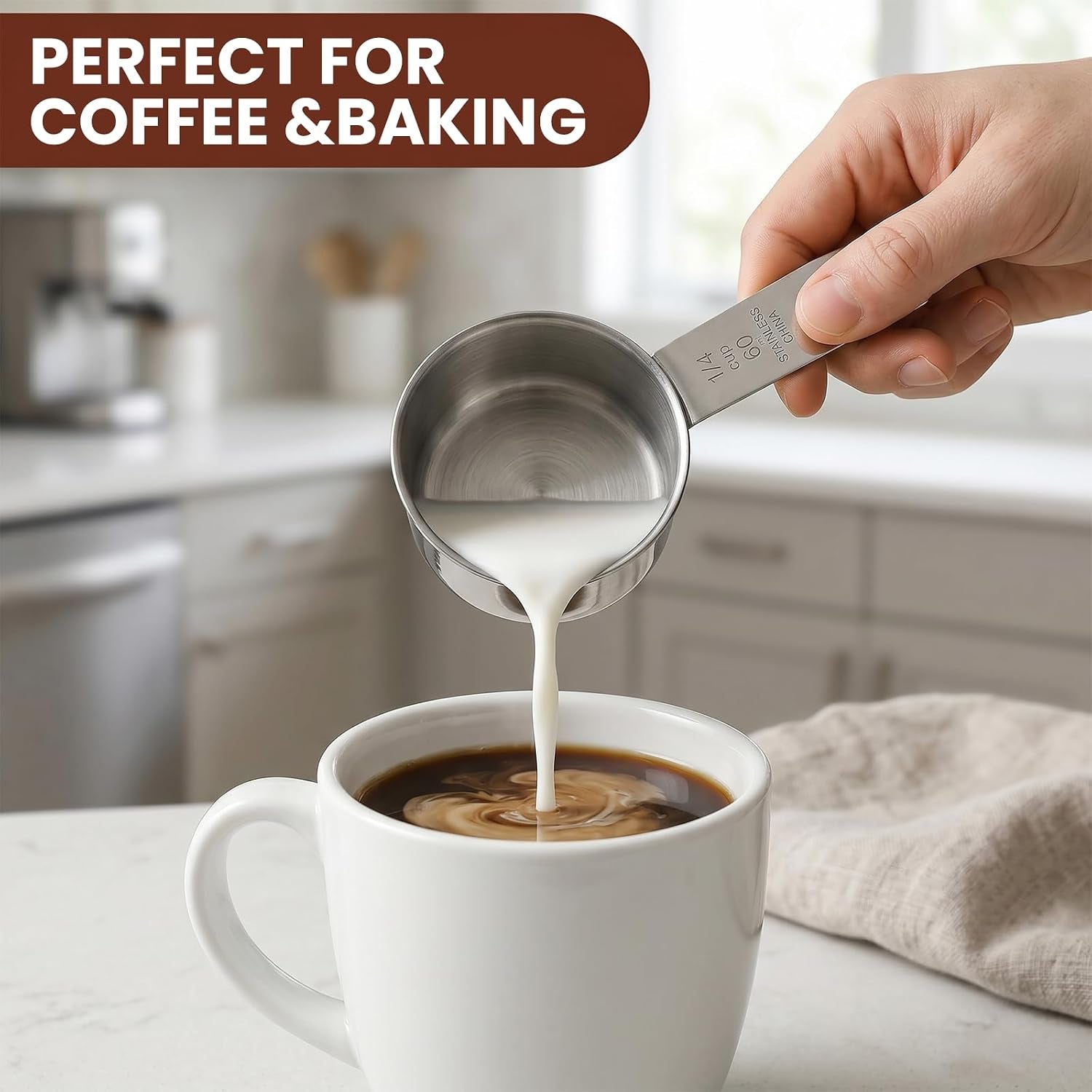 2-pcs-1-4-cup-stainless-steel-measuring-cups-60-ml-2-oz-metal-measuring-scoop-kitchen-scoop-for-wet-dry-ingredients-coffee-cooking-baking-dishwasher-safe