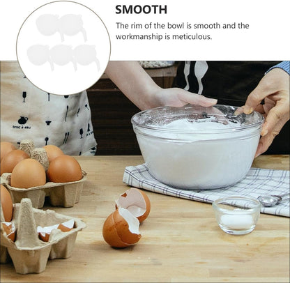 5 Sets Plastic Mixing Bowls with Lids and Handles Multi Purpose Stackable Stirring Bowls for Home Restaurant Bakery Use4
