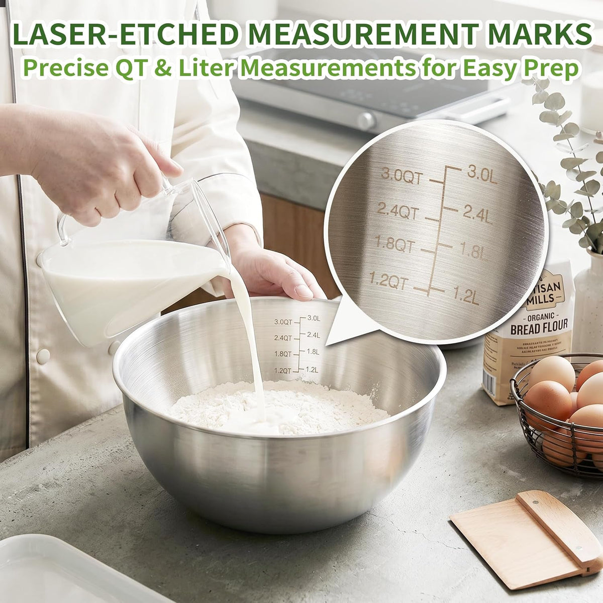 304-stainless-steel-mixing-bowls-set-of-5-1-1-1-6-1-9-2-5-3-5-qt-food-grade-metal-bowls-with-measurement-marks-dishwasher-safe-stackable-nesting-for-baking-salads-meal-prep-rv-camping
