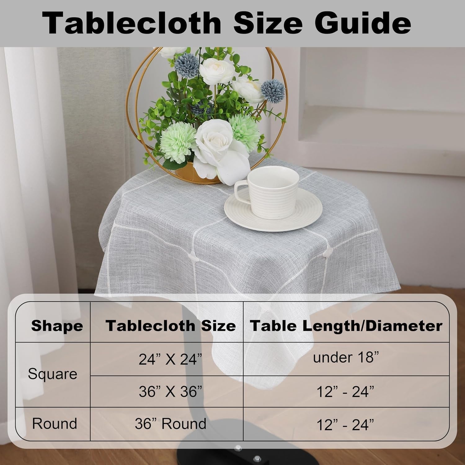small-square-tablecloth-plaid-end-table-cloth-24-x-24-2-pcs-grey