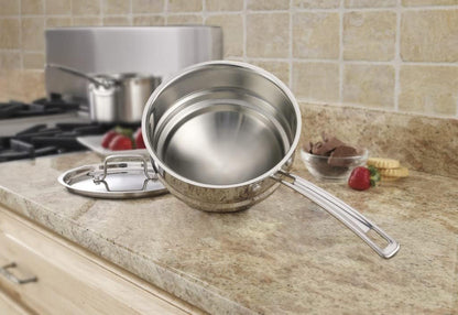 MCP111-20N Multiclad Pro Stainless Skillet, 20-Cm, Universal Double Boiler W/Cover6