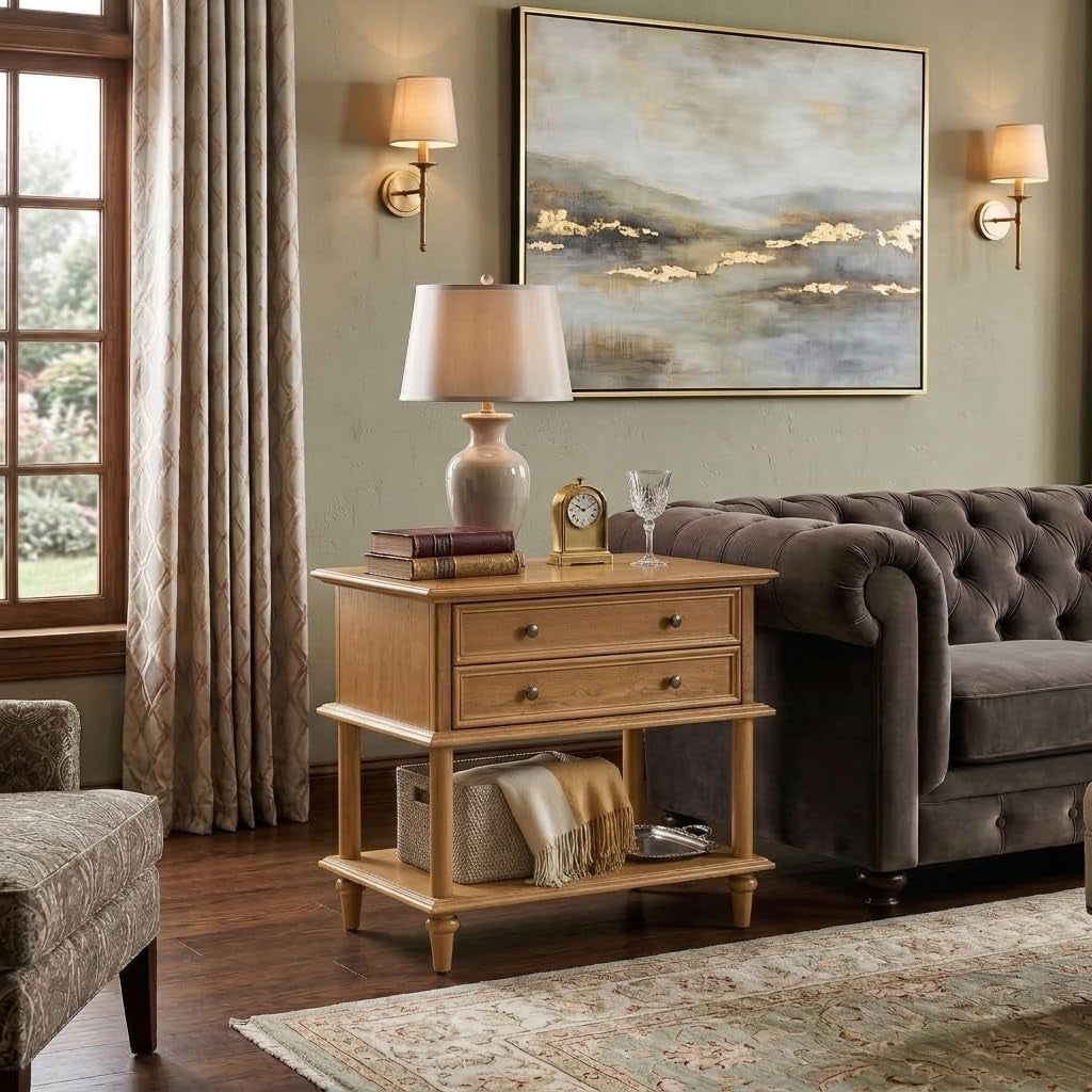farmhouse-nightstand-with-drawer-open-shelf-natural-wood-end-table-with-solid-wood-legs-28-4-wide-sofa-side-table-with-charging-stationoak