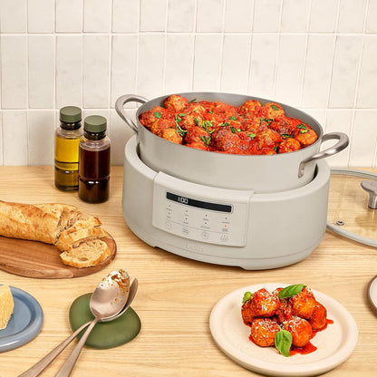 Multi 10-In-1 7Qt Multicooker, Non-Toxic, Nonstick Coating, Slate8