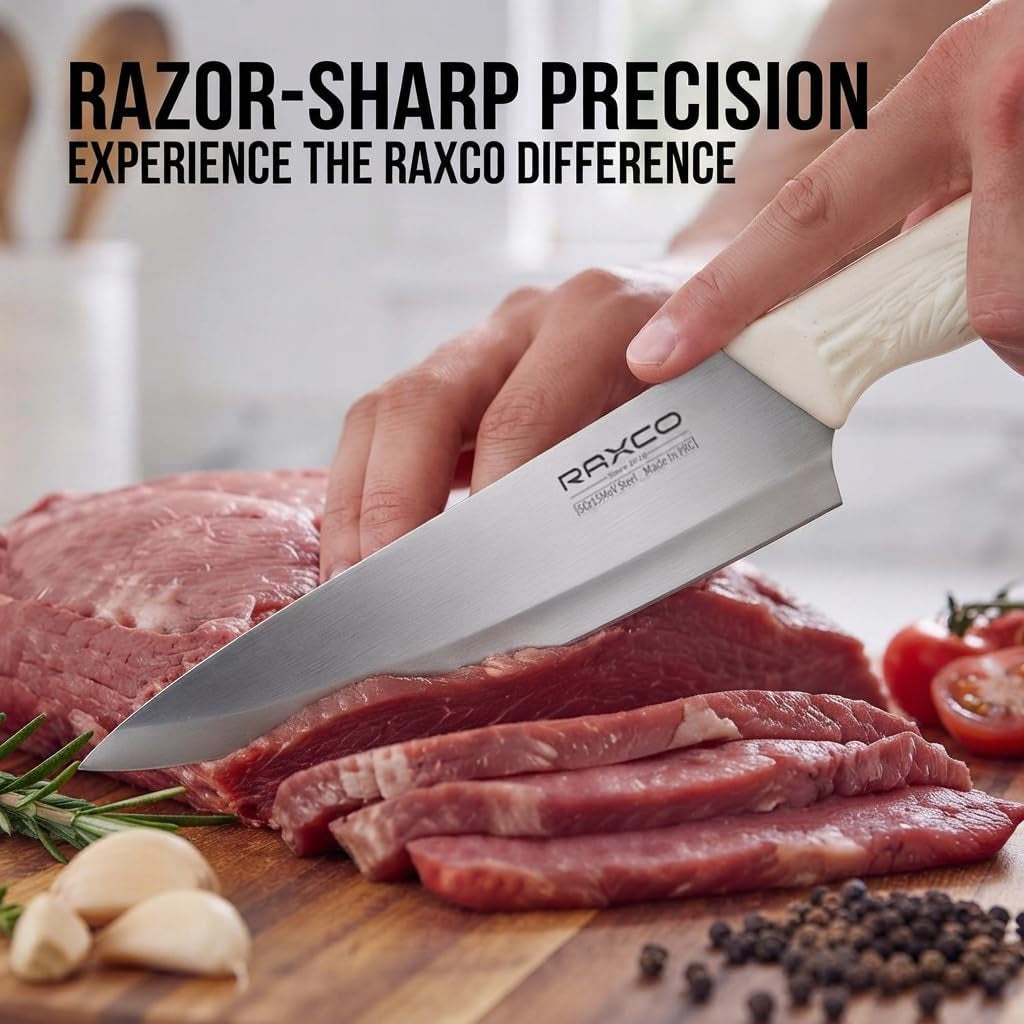 15-piece-white-knife-set-with-block-built-in-sharpener-dishwasher-safe-cutlery-set-includes-6-chef-knives-6-steak-knives-scissors-non-stick-anti-rust-coating-ergonomic-grips