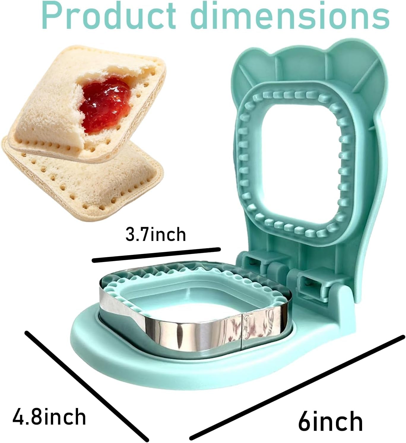 crustless-sandwich-cutter-and-sealer-3-7-inch-square-shape-maker-for-kids-lunch-breakfast-lunchboxes-light-blue