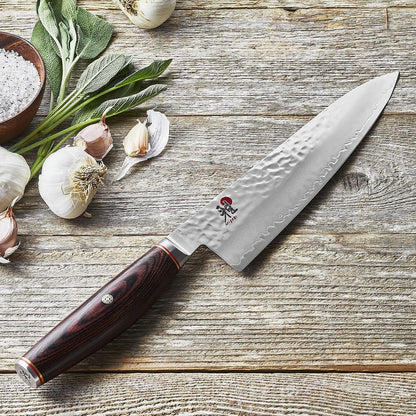 Artisan 8-Inch Chef’S Knife, Made in Japan, Sharp Hanbazuke Finish, Pakka Wood Handle2