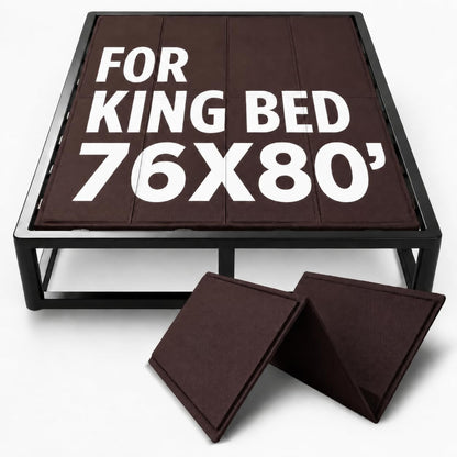 Brown Bunkie Board(76X80) under Mattress Support, Breathable, Anti-Sag1