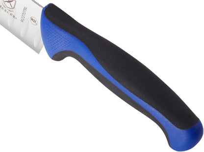 Millennia Colors 7-Inch Granton Edge Santoku Knife, Blue5