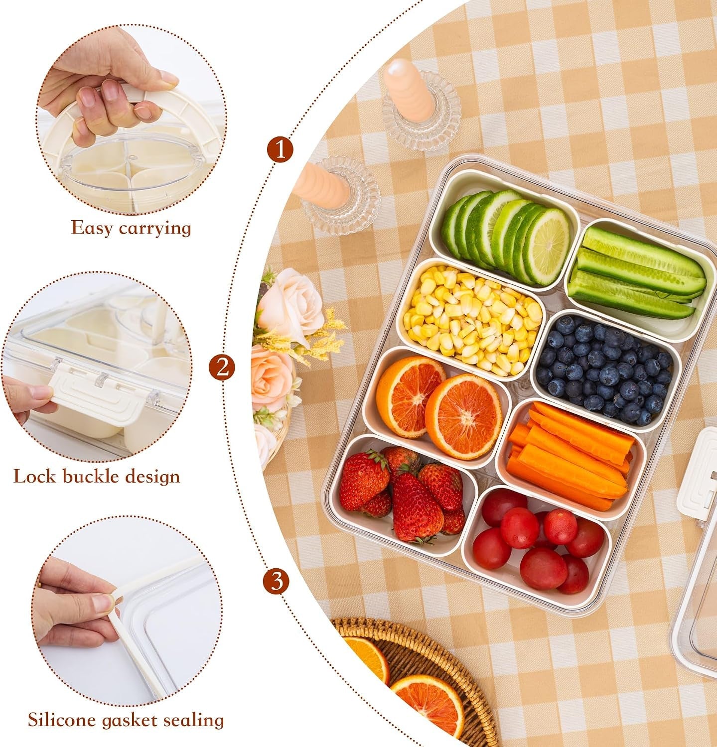 divided-snack-serving-tray-with-lid-and-handle-travel-snackle-box-charcuterie-container-portable-storage-organizer-for-candy-fruits-nuts-snacks-1pack-white